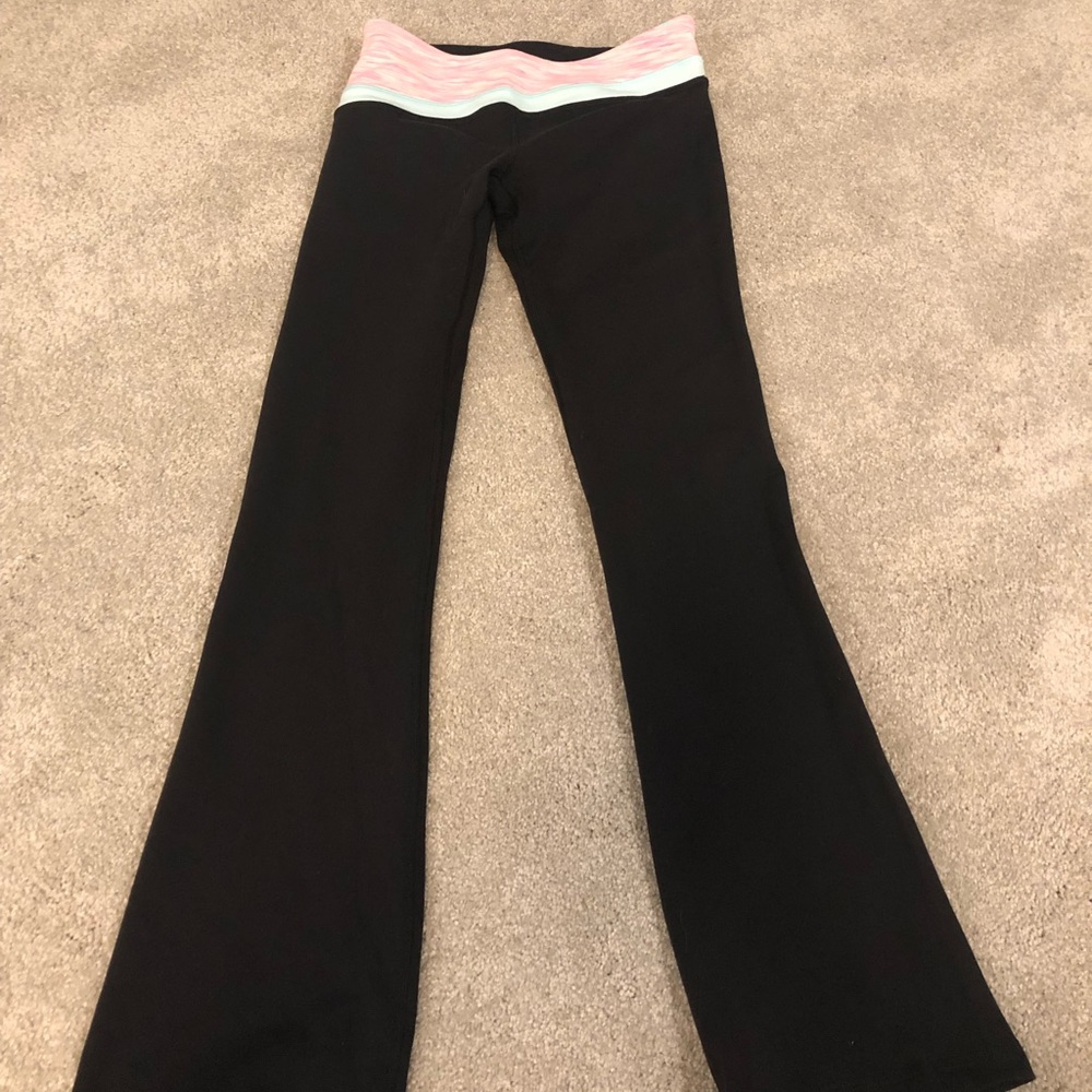Ivivva reversible yoga pants size 10 girls